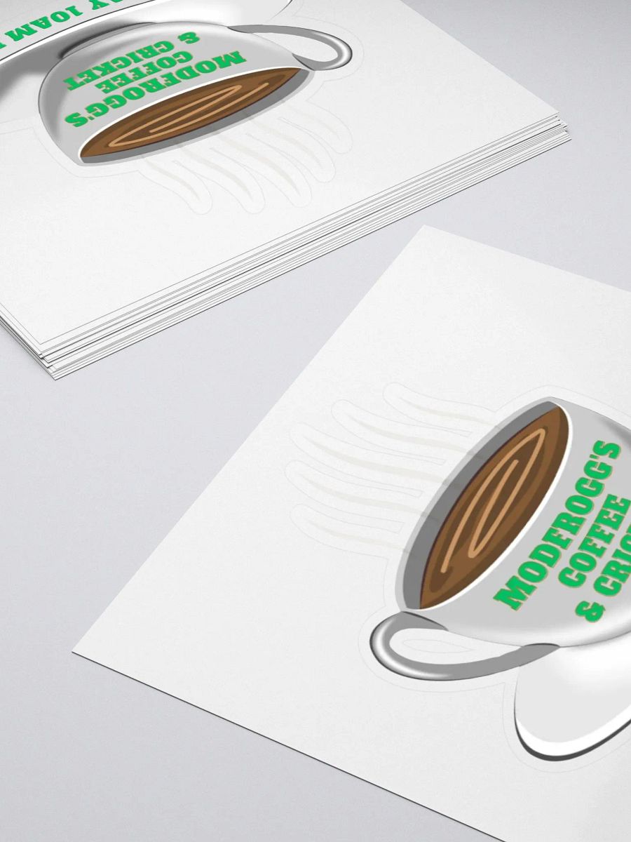 Coffee and Cricket Sticker product image (4)