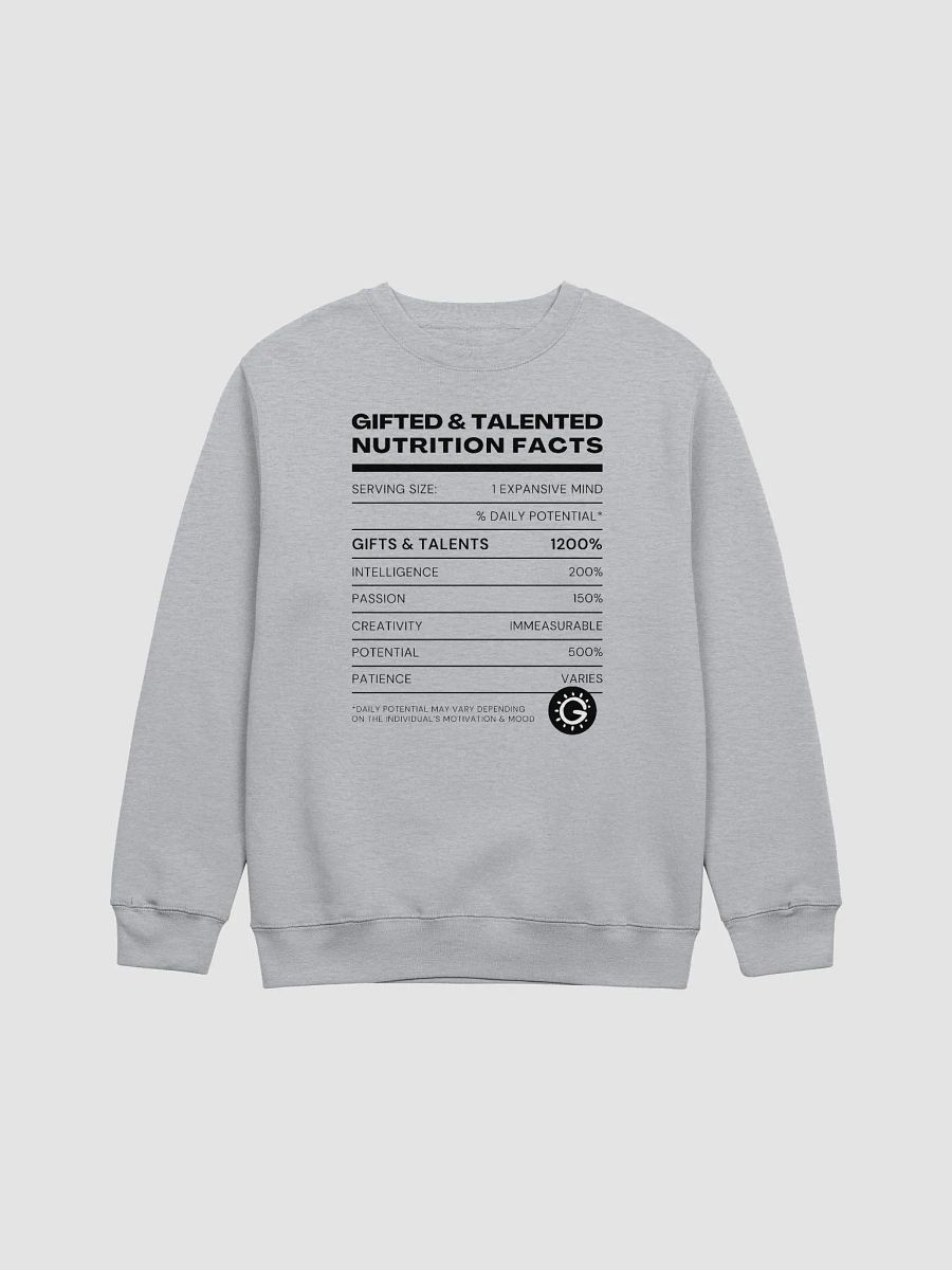 Mind Facts Sweatshirt (Dark Text) product image (1)