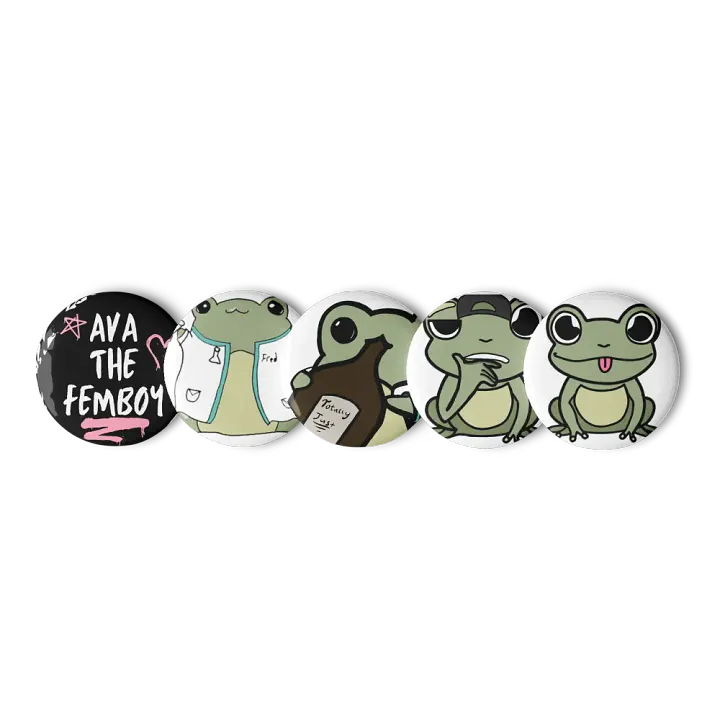 Frogtopia Buttons! product image (3)