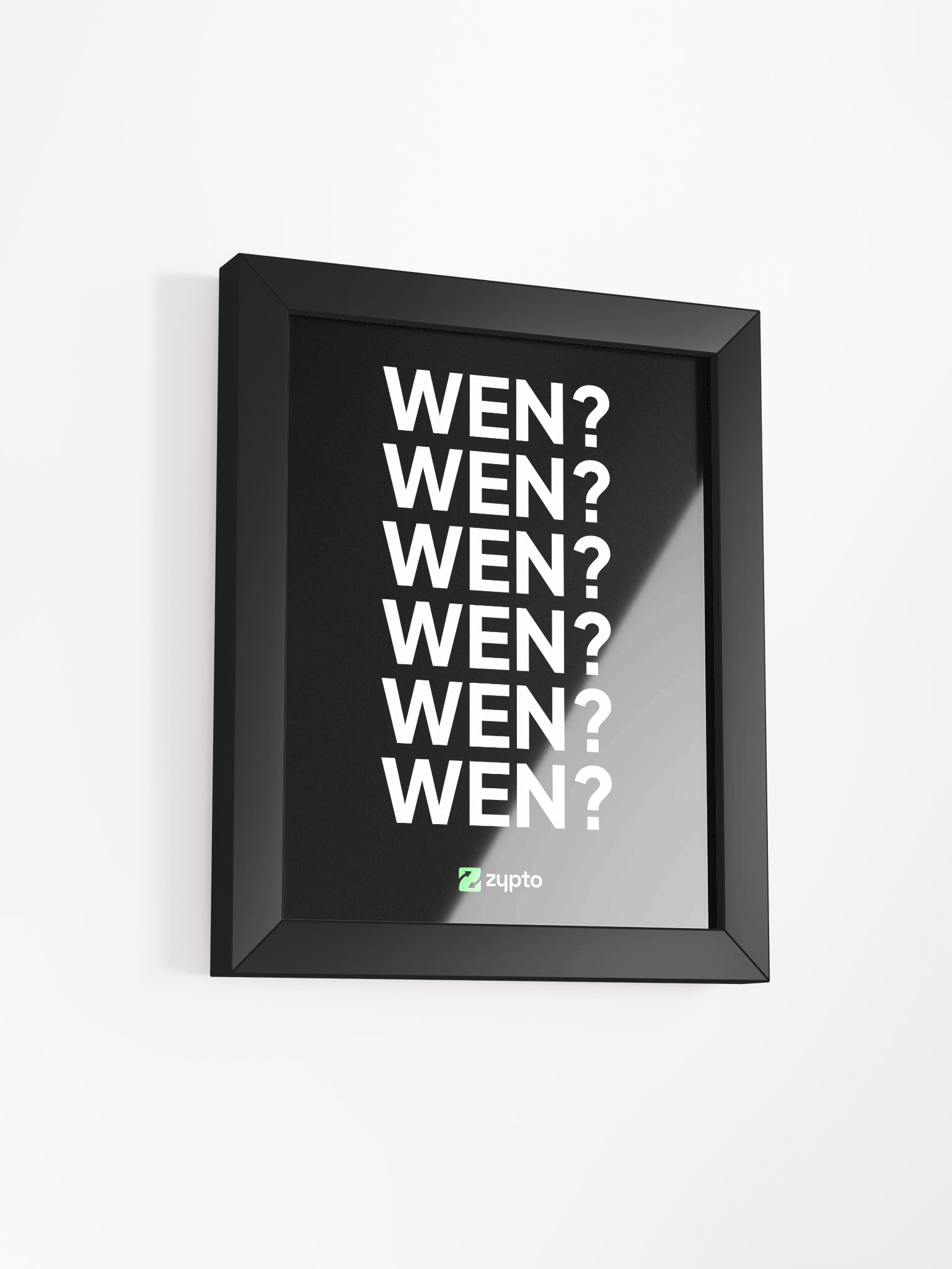 WEN? Framed Poster product image (2)