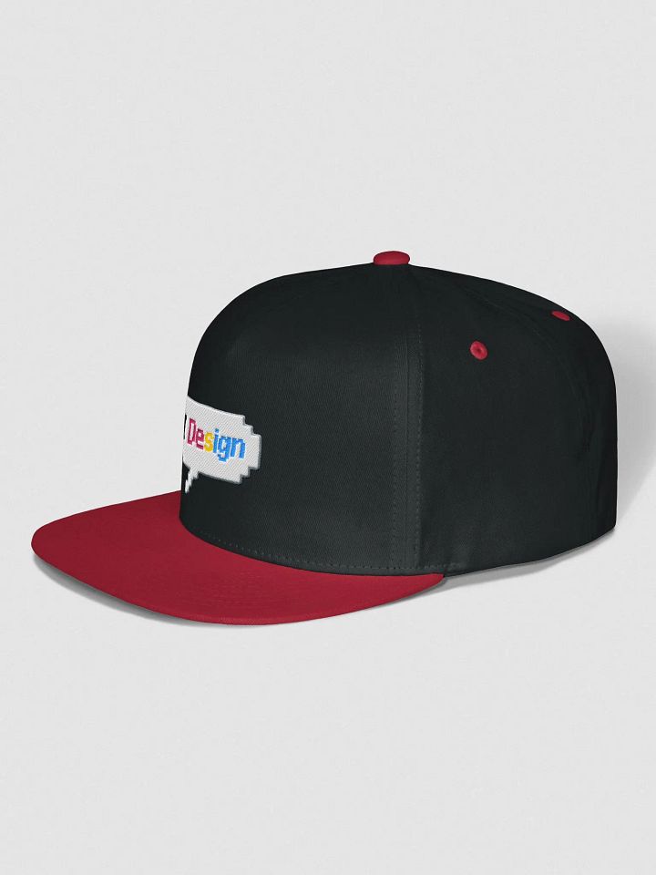 Pixelated Design Snapback Cap product image (12)