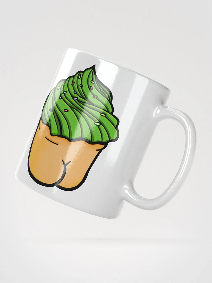 AuronSpectre Cheeky Cupcake Mug - Green product image (2)