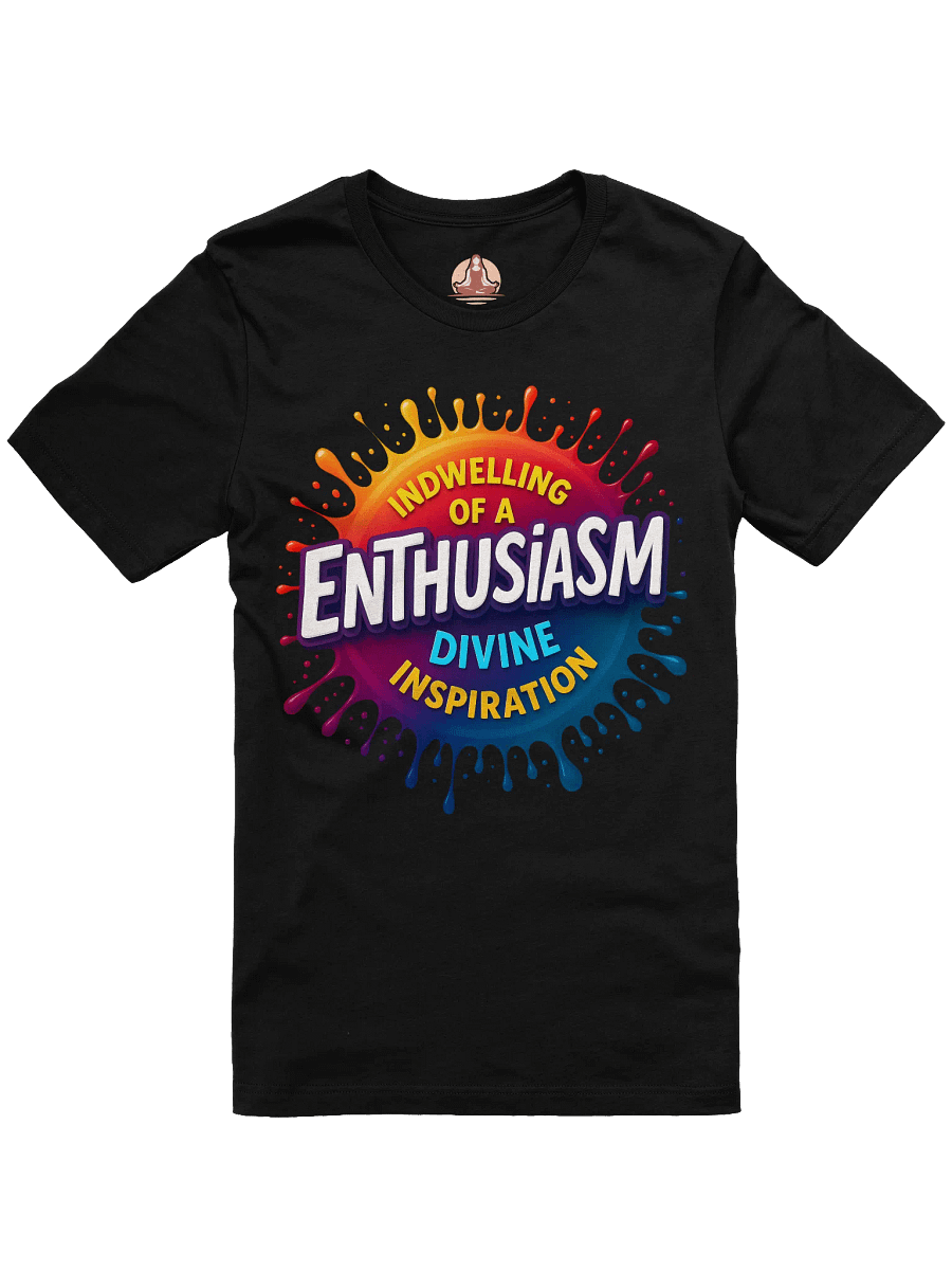 Enthusiasm Burst – Vibrant Artistic Explosion Tee | Divine Energy Graphic Shirt product image (2)