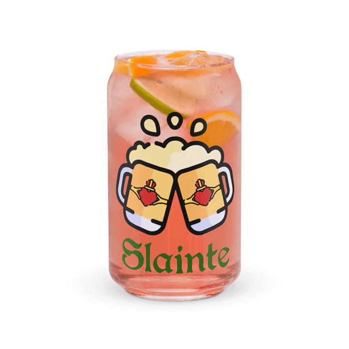 Sip in Style: Sláinte Soda Can Glass product image (1)