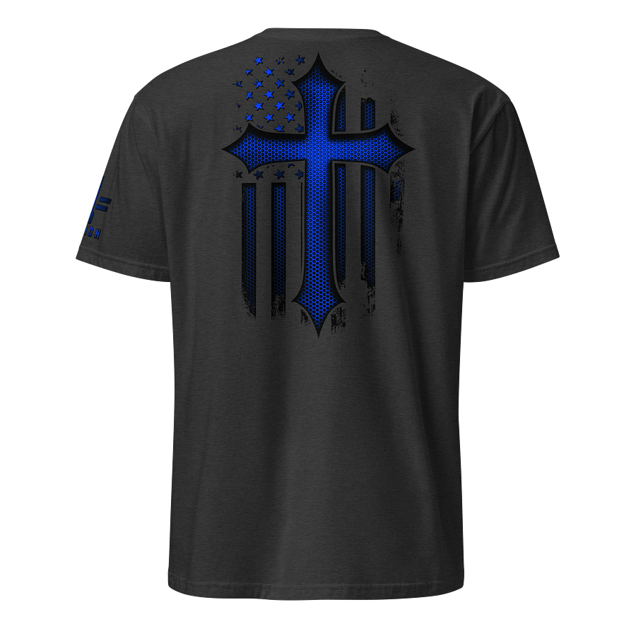 Christian Cross Blue Carbon Onyx product image (1)