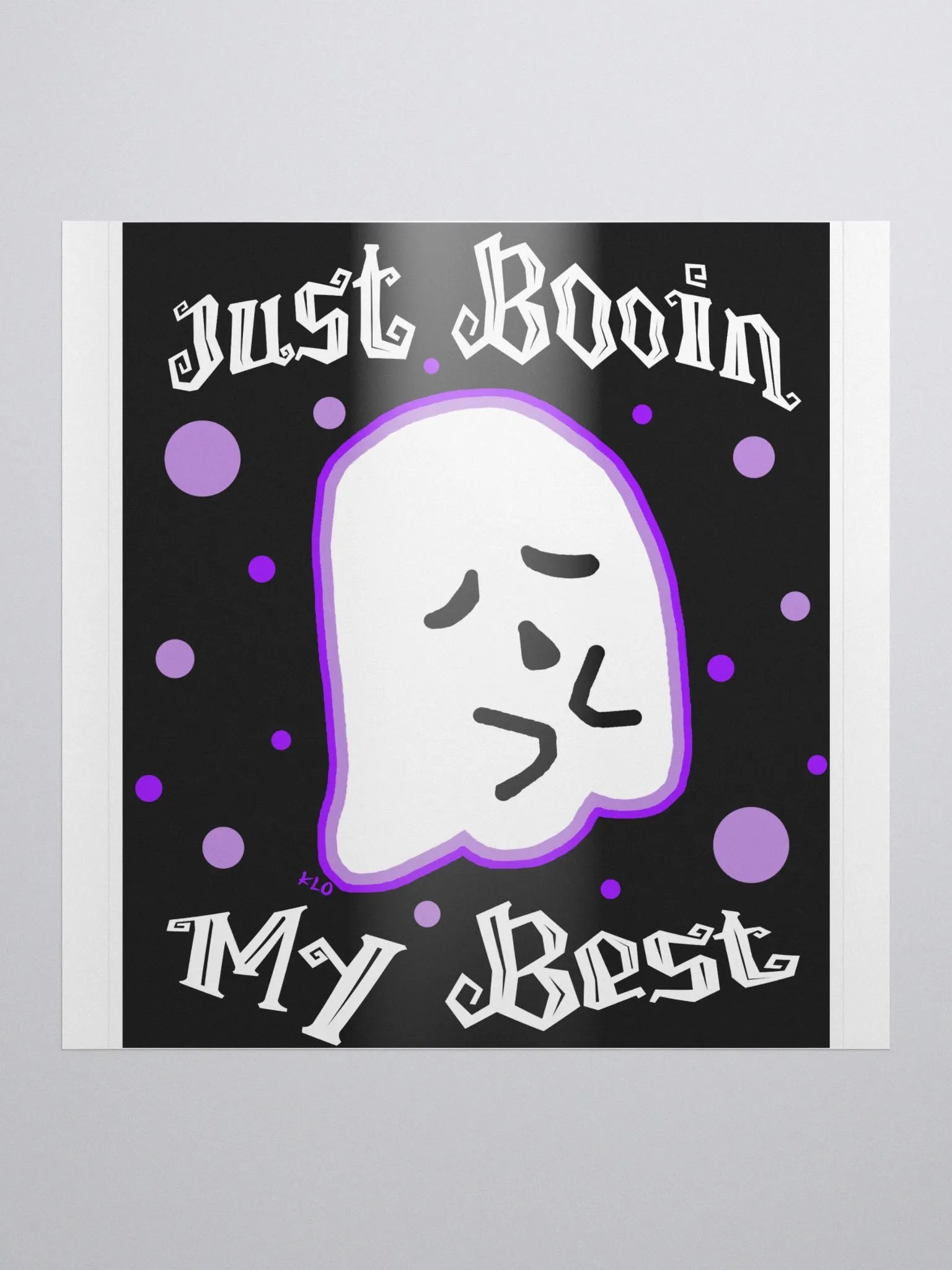 Just Booin My Best Sticker product image (2)