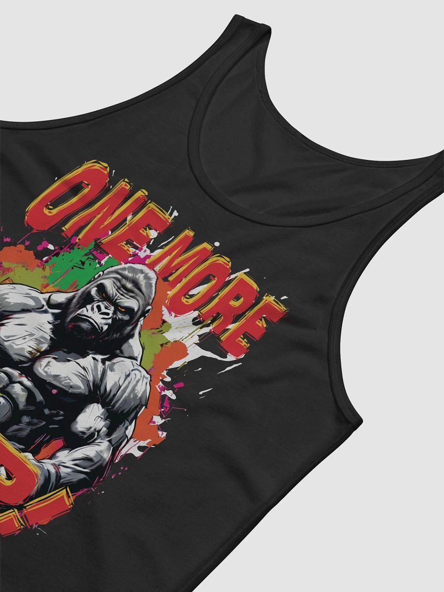 One More Rep Gorilla Fitness Gym Workout Jersey Tank Top product image (7)