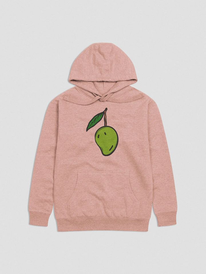 Mango Fruit Hoodie Cotton Heritage Unisex Premium Yellow Color product image (9)