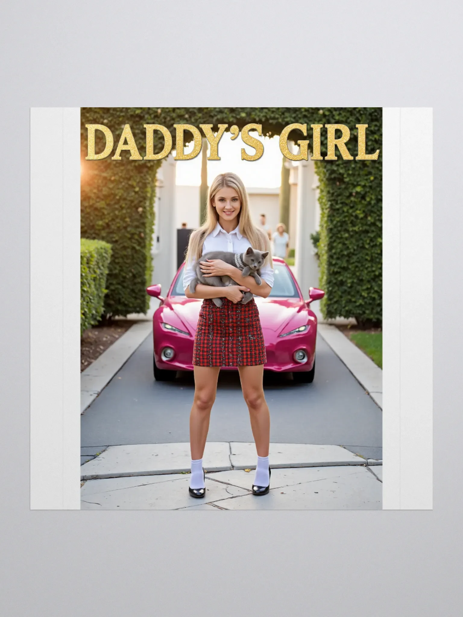 Daddy's Girl Kiss Cut Stickers product image (3)