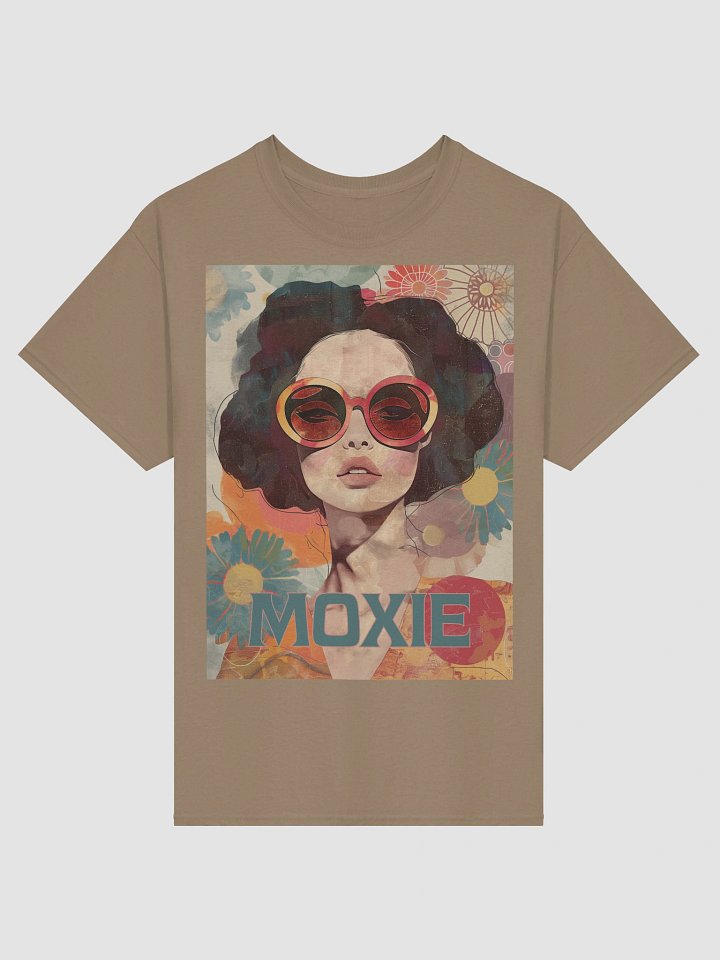 Moxie Graphic T-Shirt – Retro 60s Style Women’s Empowerment Tee with Bold Illustration product image (1)