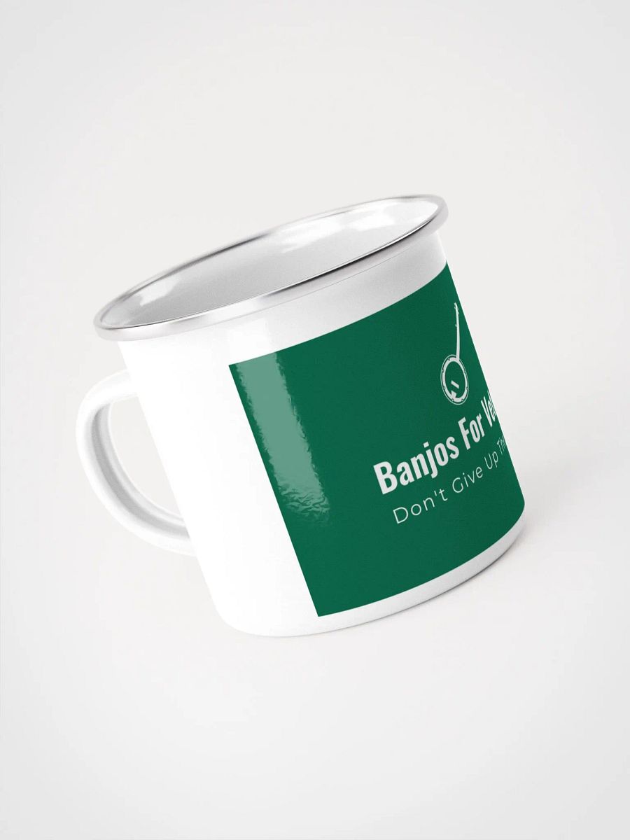 Banjos For Veterans (B4V) Official Logo Enamel Mug product image (3)