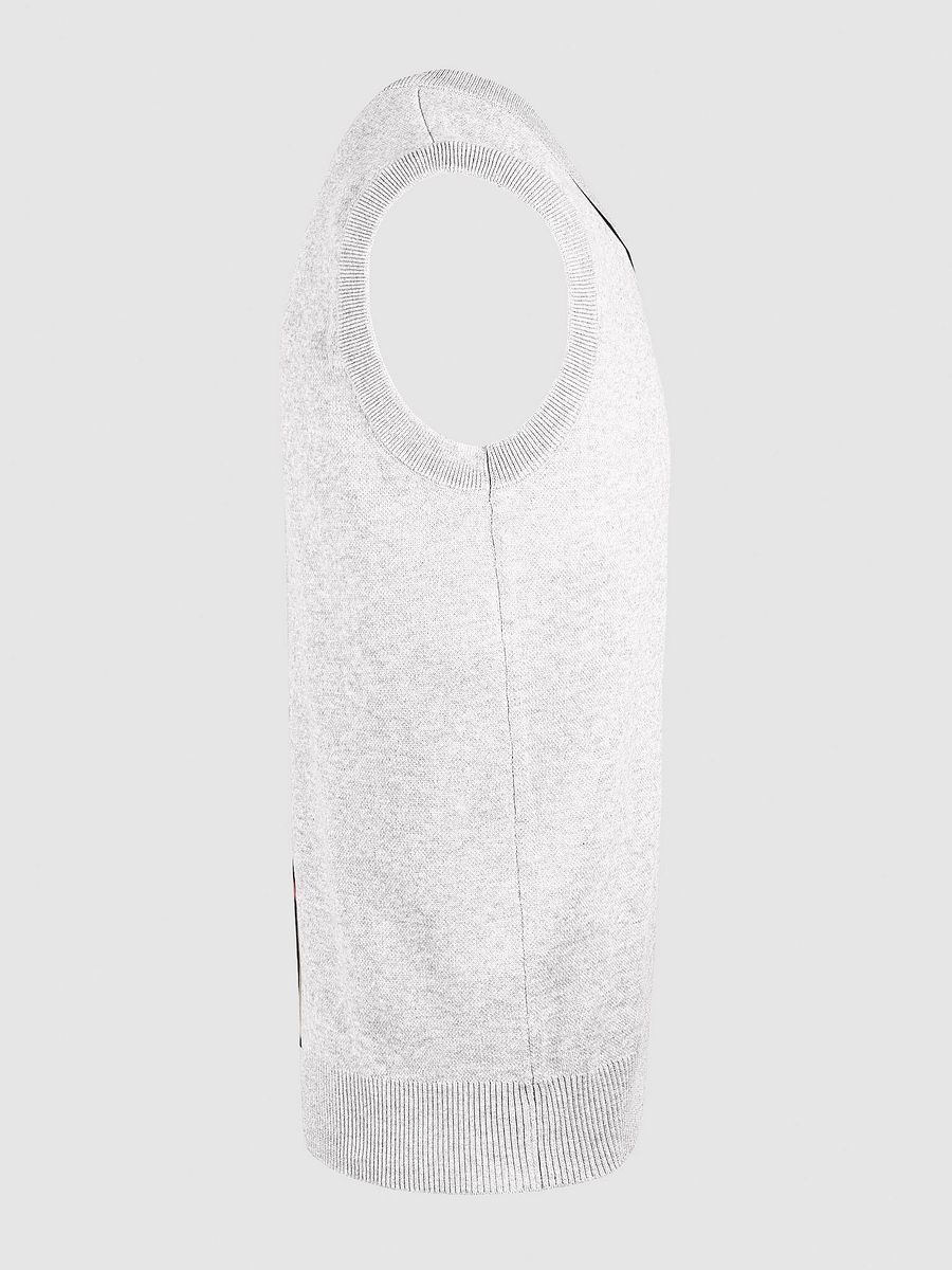 WINTER Geo Chic Knit V-Neck Vest product image (5)