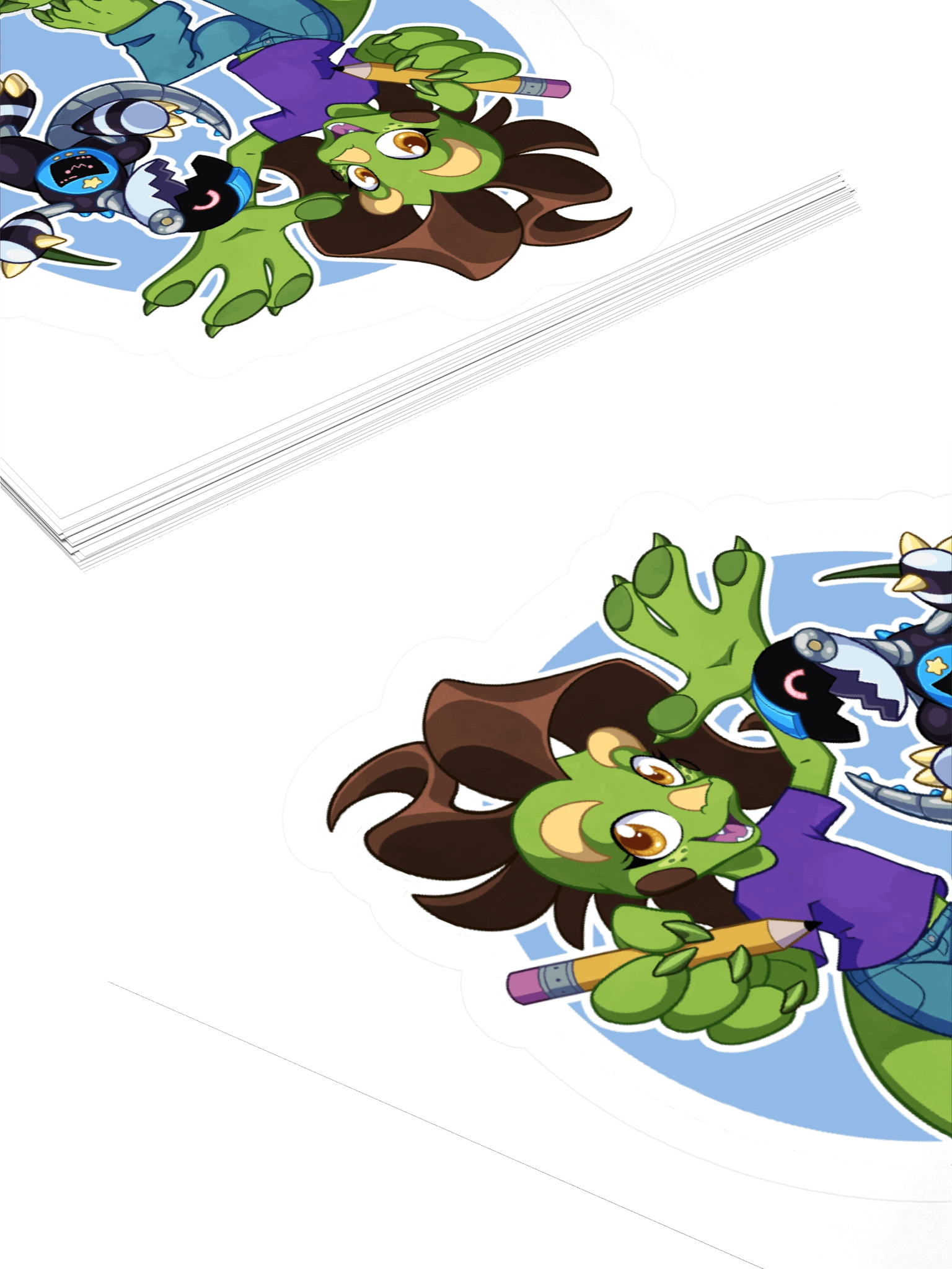 Lizzy and Rex : Kisscut sticker product image (4)