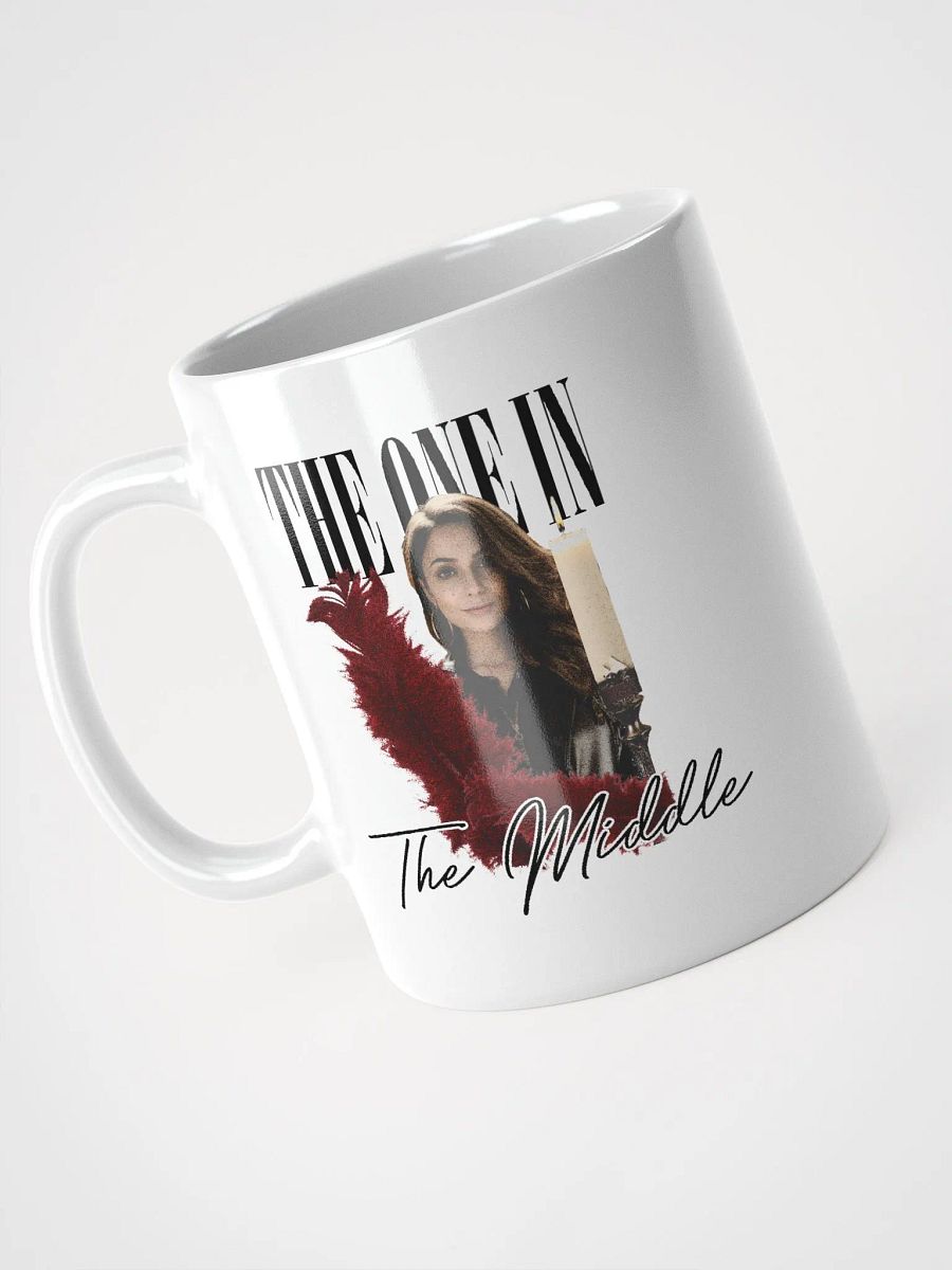 The One In The Middle (White Mug - Black Version) product image (3)