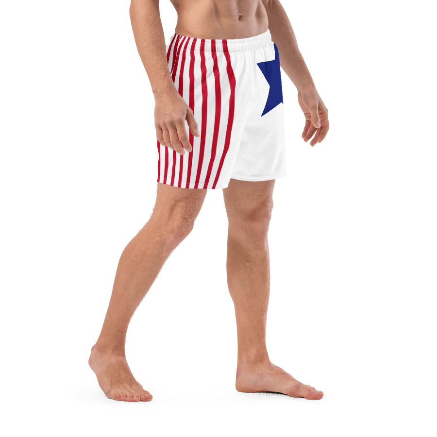 Old Glory Ribbons Swim Trunks product image (8)
