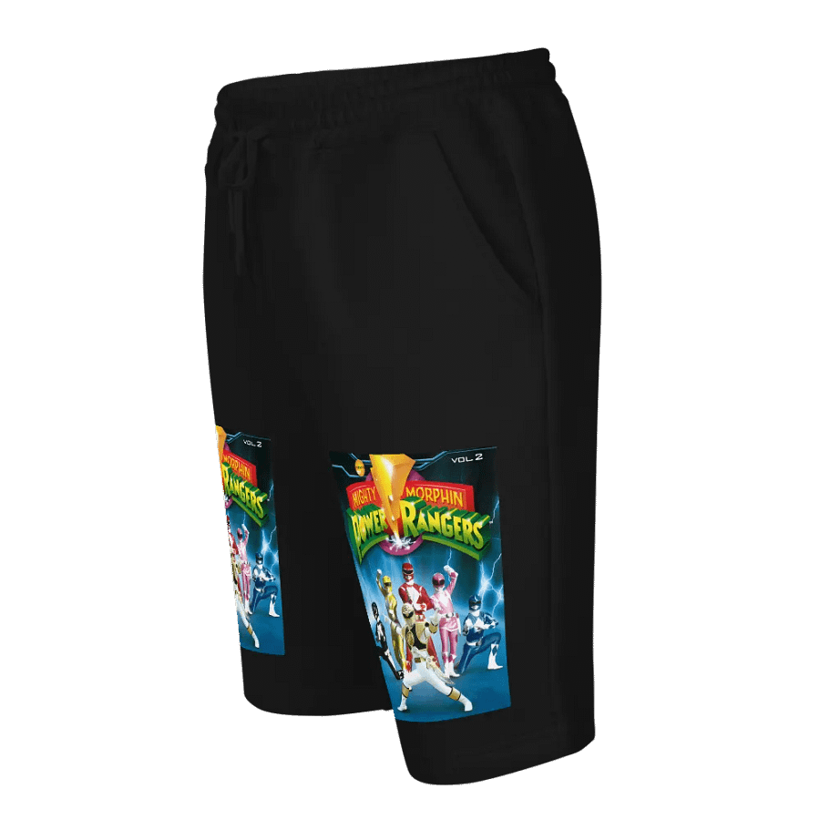 Mighty Morphin Power Rangers Action Fleece Shorts product image (10)