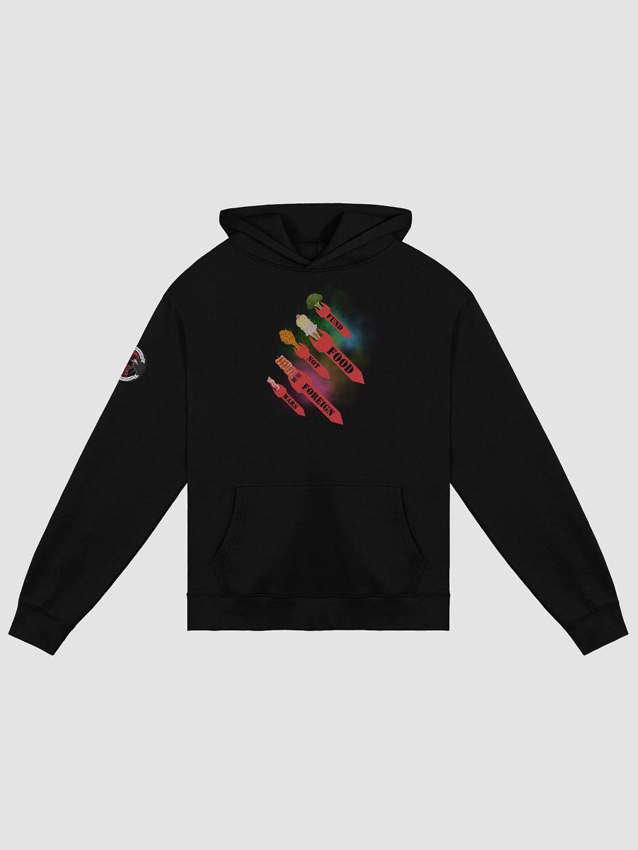 LIMITED - JULY 2025 - FOOD NOT WAR HOODIE product image (1)