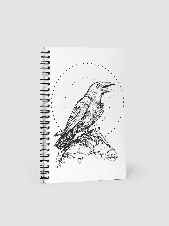 Raven Spiral Notebook product image (1)