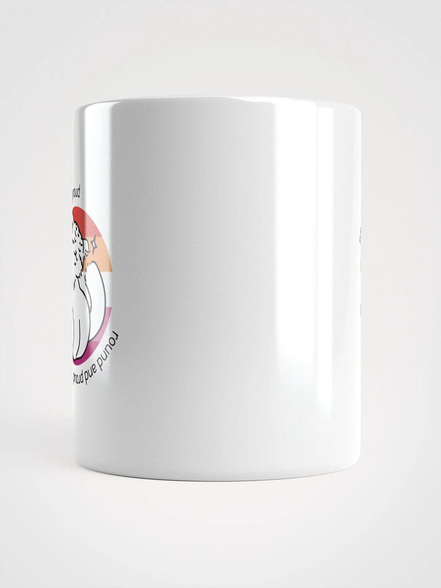 Round and Proud Manul Lesbian Version - White Mug product image (15)