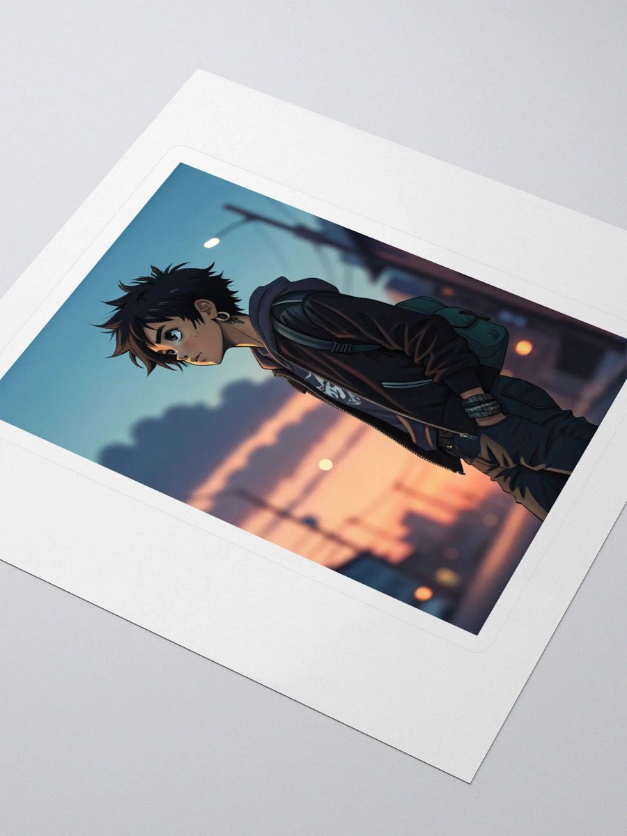 Sunset Stroll Anime Stickers product image (3)