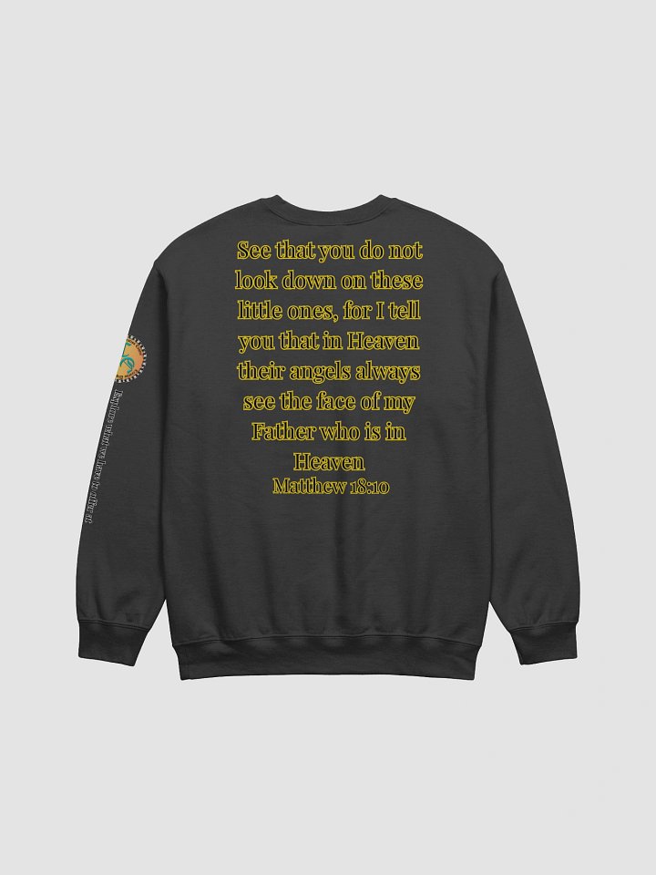Angels Watch Over Them (Male) Gildan Classic Crewneck Sweatshirt Dark Colors product image (2)
