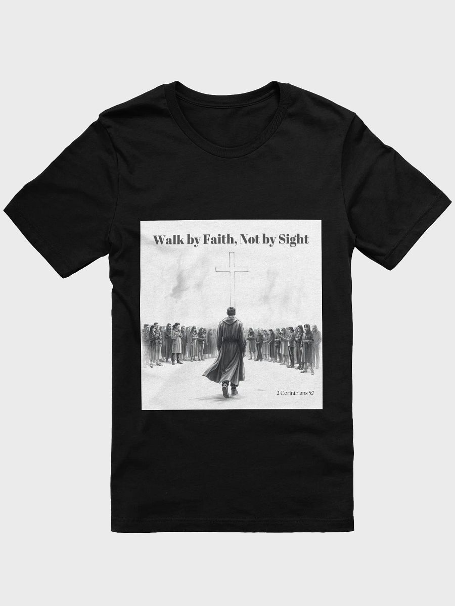 Christian Walking in Faith Tee – Inspirational Scripture T-Shirt product image (1)