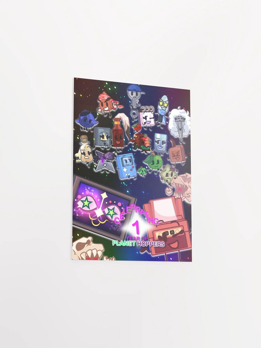 Planet Hoppers || 1 Year Anniversary Poster product image (1)