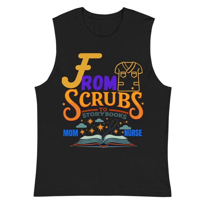 Scrubs to Storybooks Muscle Tank product image (3)
