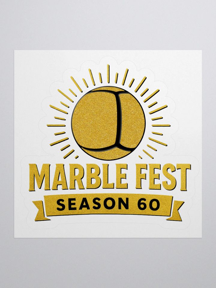 Marble Fest 60 - Sticker product image (1)