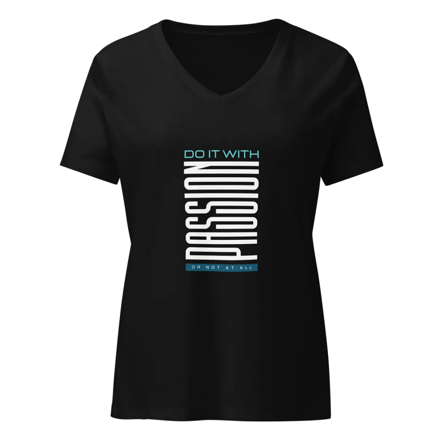 Do it With Passion V-Neck Tee product image (1)