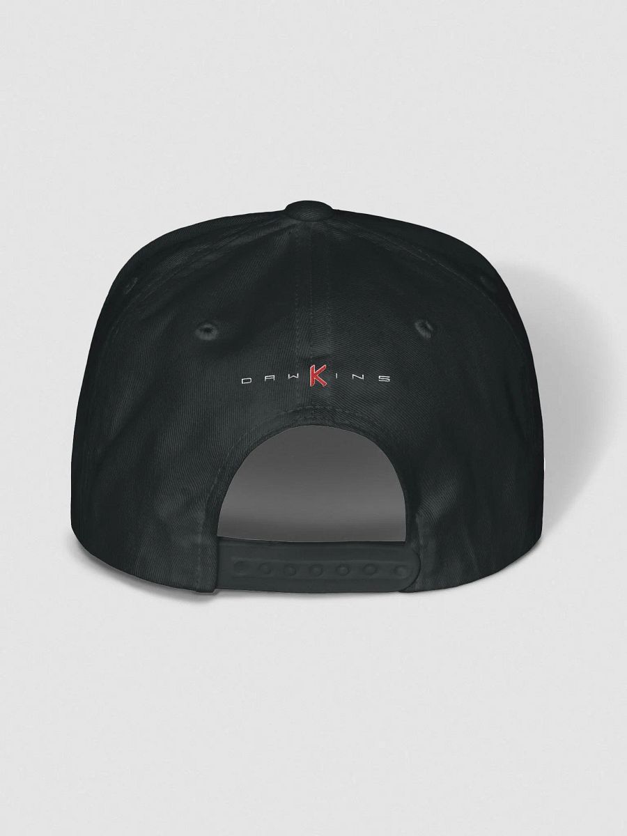 Dawkins Flat Snap Back Hat Black product image (4)