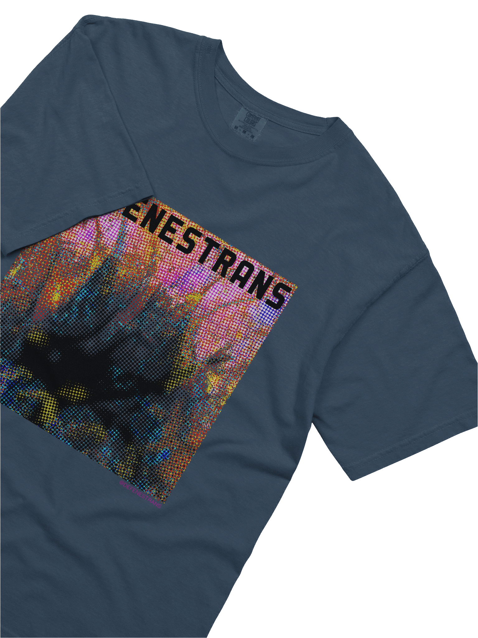 Defenestrans "glow" logo t-shirt product image (5)