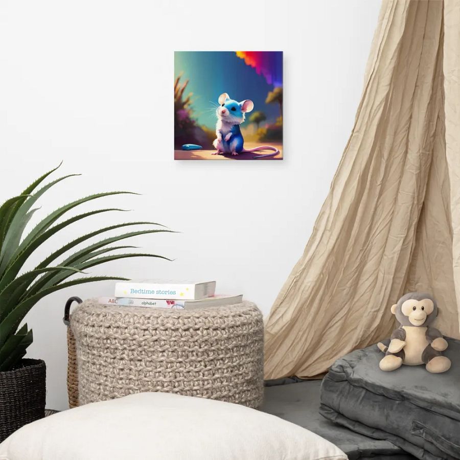 Cute Mouse Digital Painting - v2 product image (6)