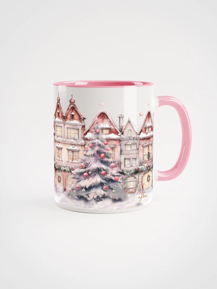 A Pink Christmas Ceramic Mug | The Night Before Christmas Ambiance product image (51)
