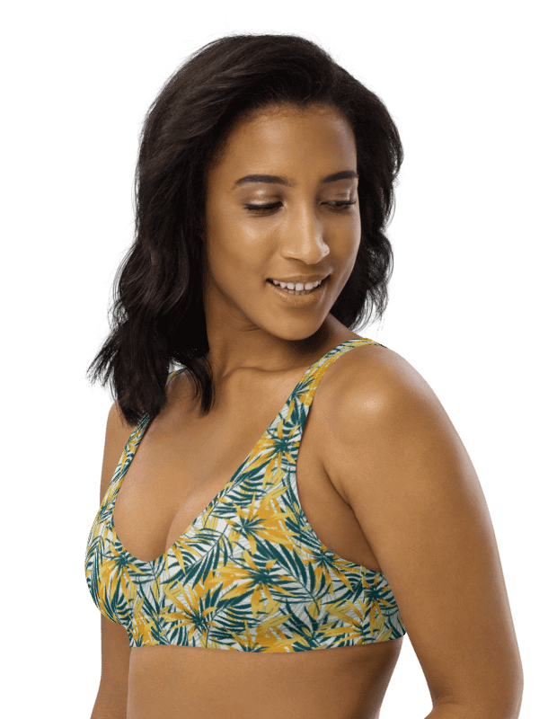 Tropical Summer | Recycled Padded Bikini Top product image (3)