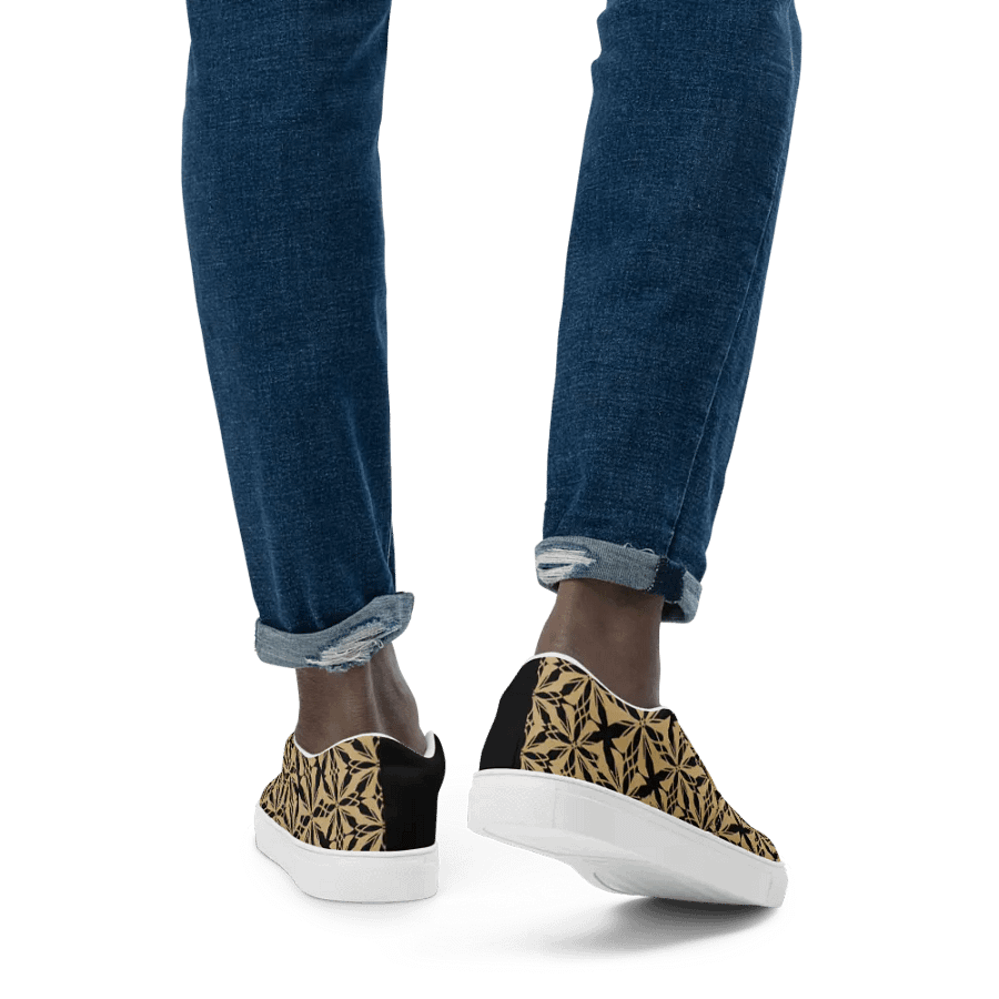 Tan Split Men's Canvas Slip On Shoes product image (3)