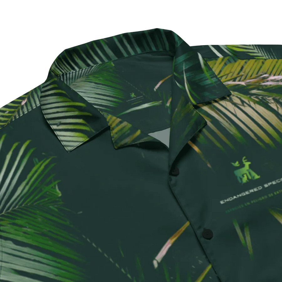 Endangered Species - Mexico - Logo Palm Leaf Hawaiian Shirt product image (3)