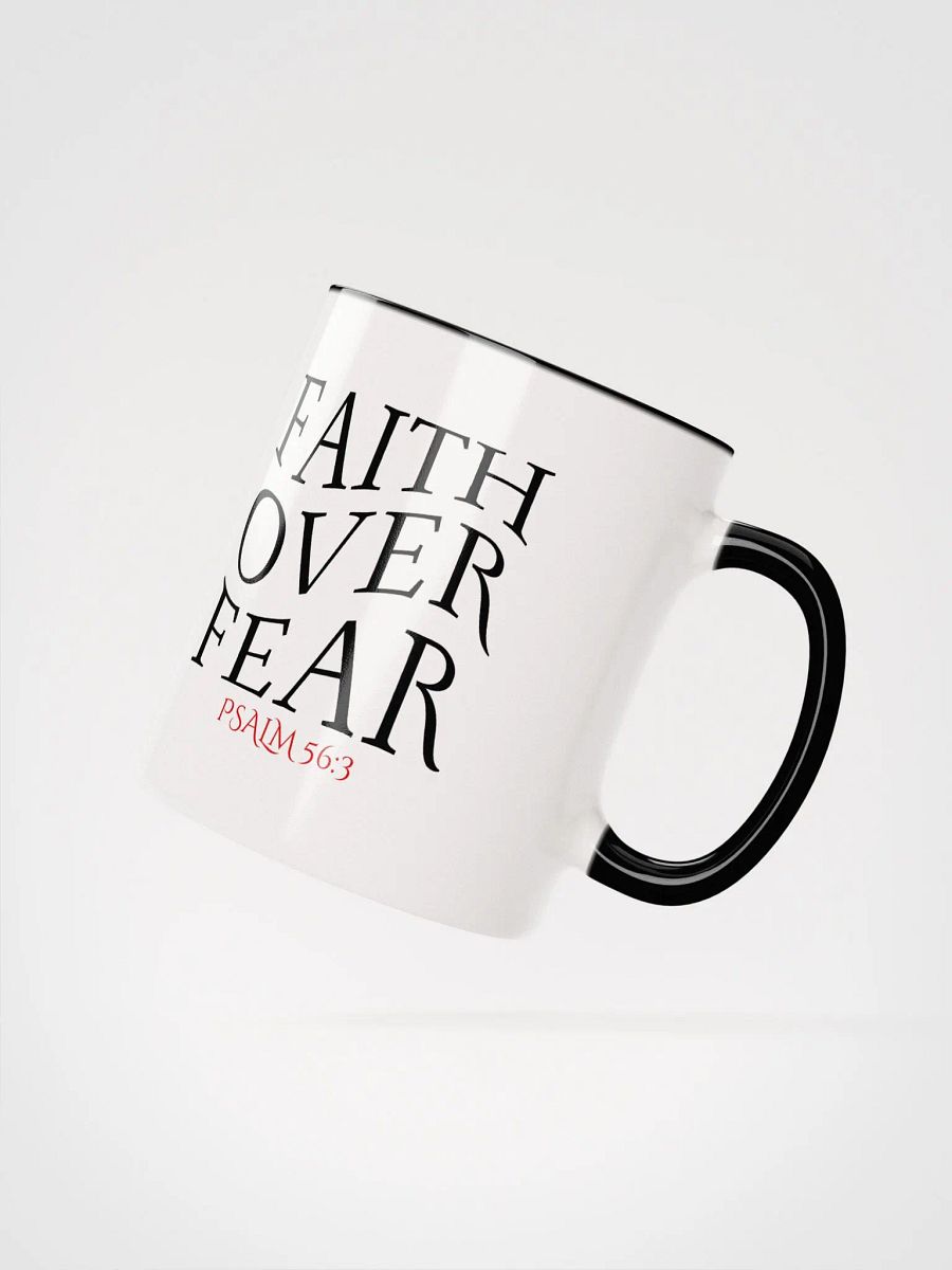 Faith Over Fear Ceramic Mug product image (3)