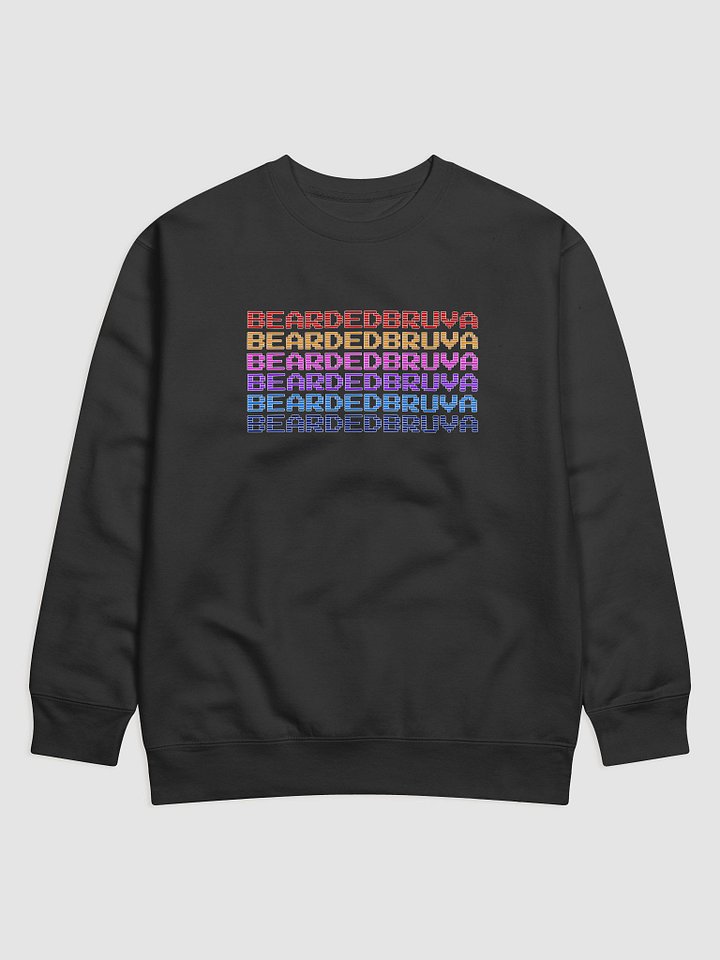 BeardedBruva Color Grid Sweatshirt product image (2)