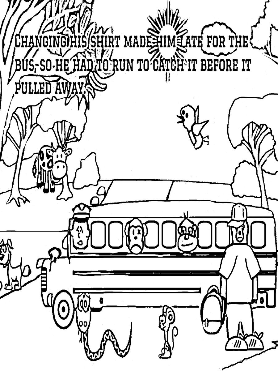 The Angry Little Bear Coloring Story for Kids product image (7)