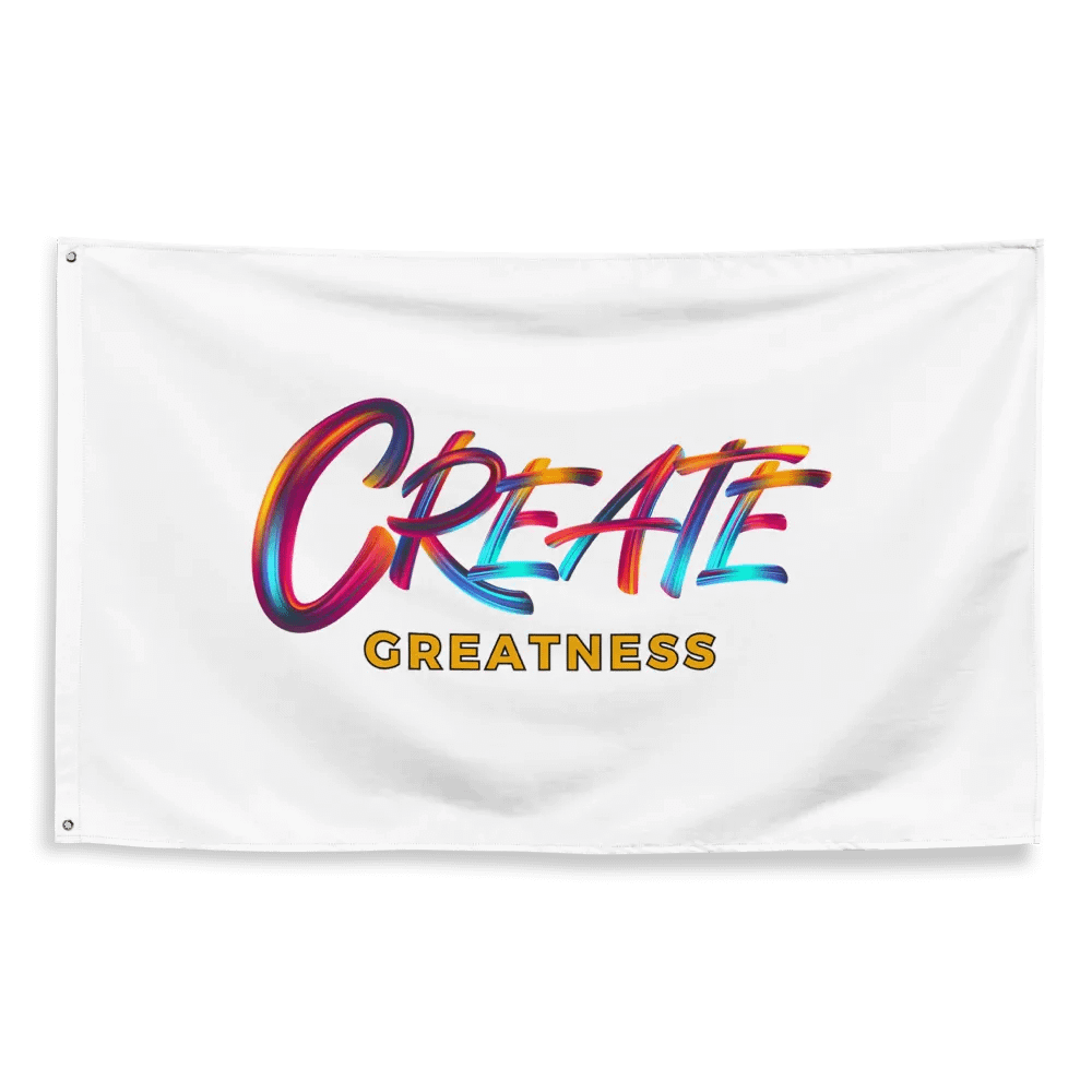 Create Greatness Flag product image (2)