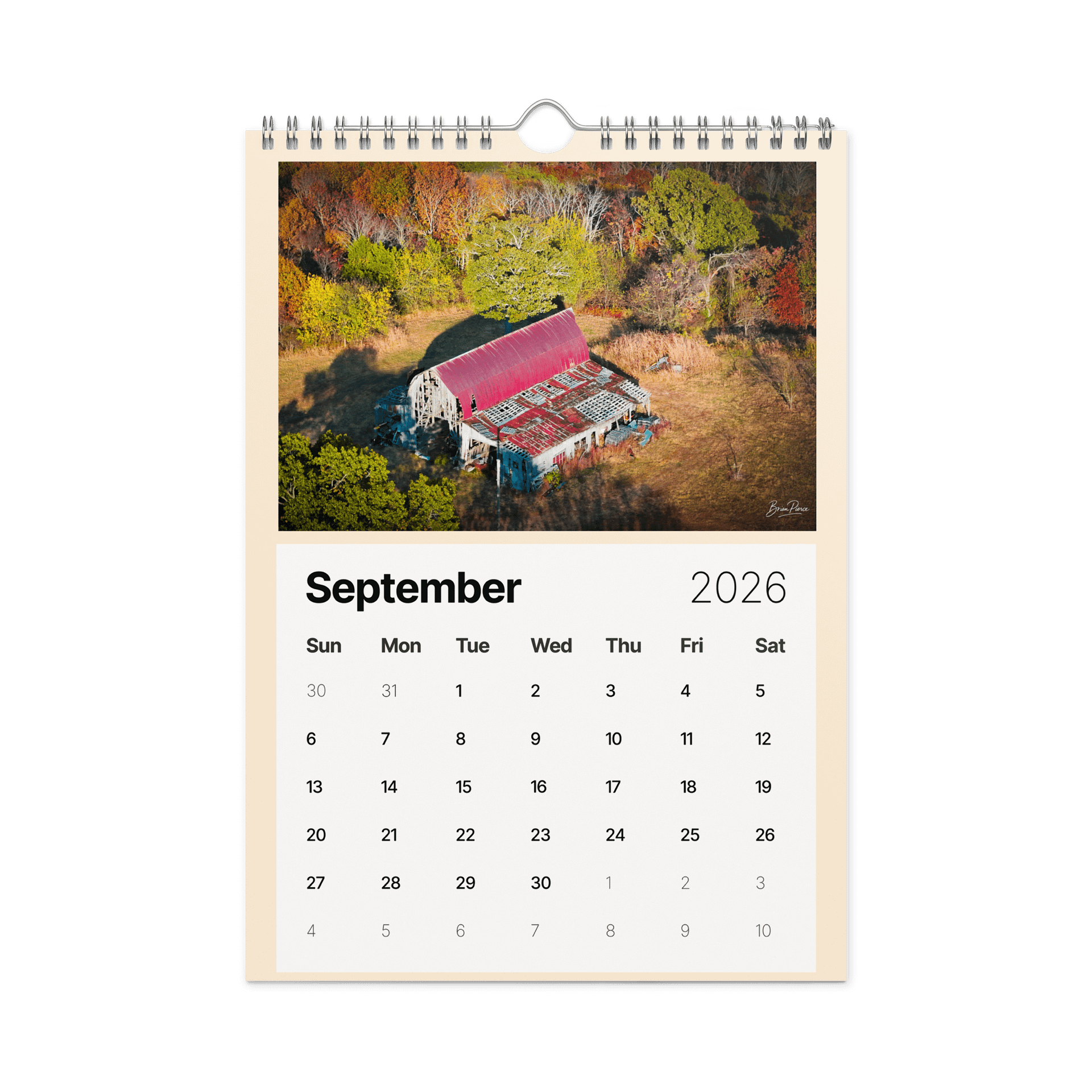 "Ozarks Barns 2026" Calendar: A Beautiful Collection Ozark's Area Barn Shots product image (9)