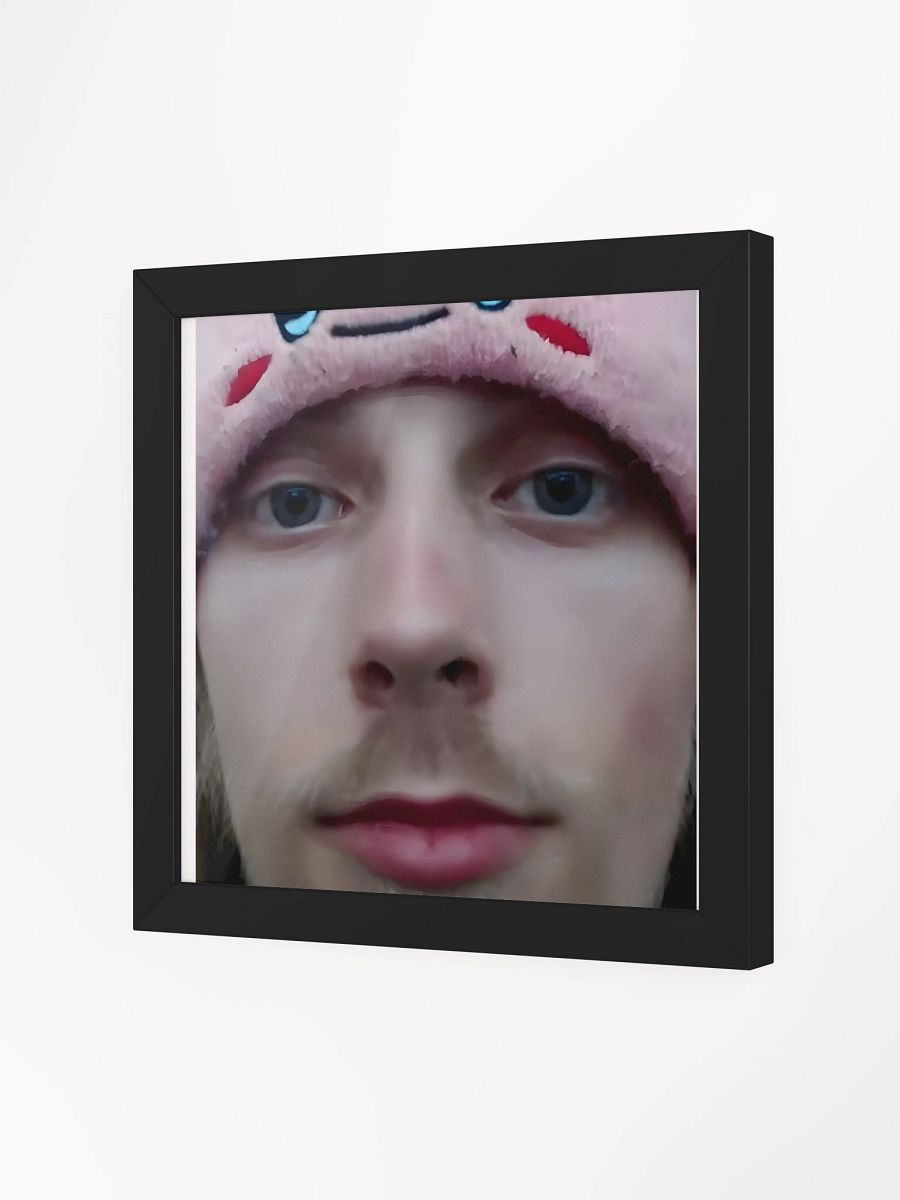 Jon Bruh Face Wood Framed Matte Poster product image (26)