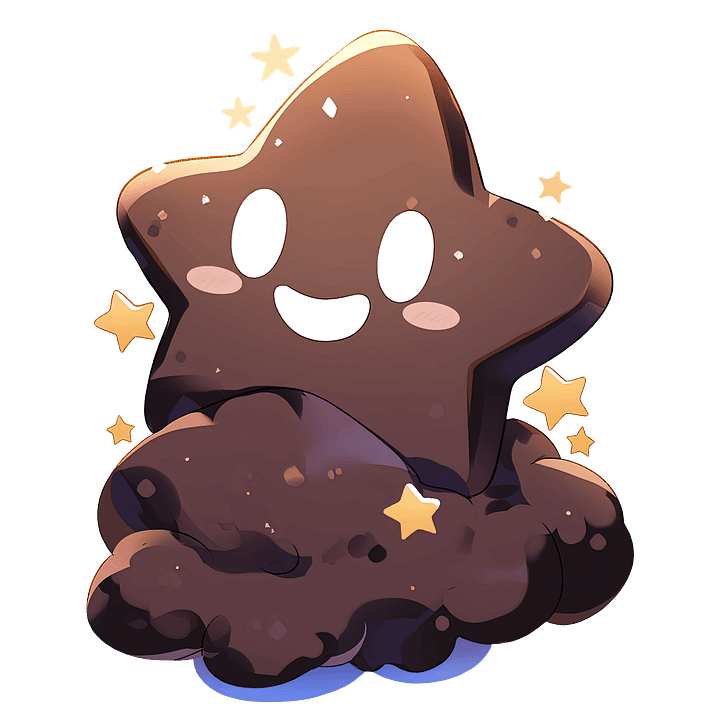 ChocoStar Sticker product image (1)