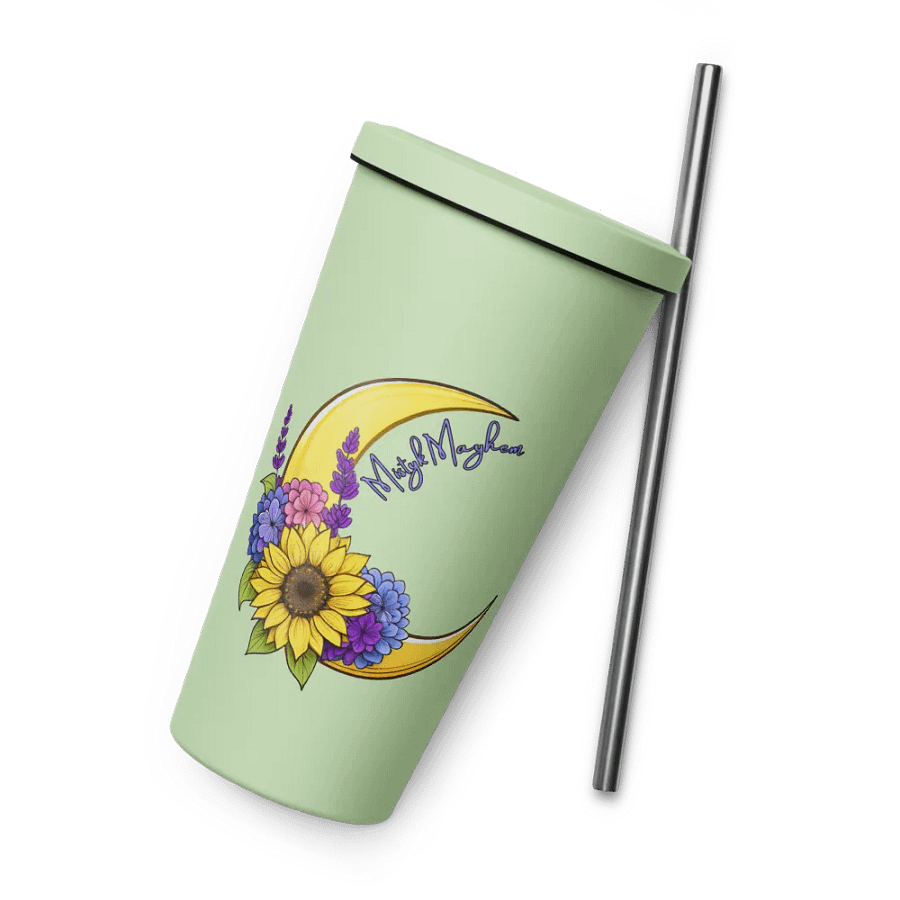 MM Logo Stainless Steel Tumbler w/ Straw product image (6)