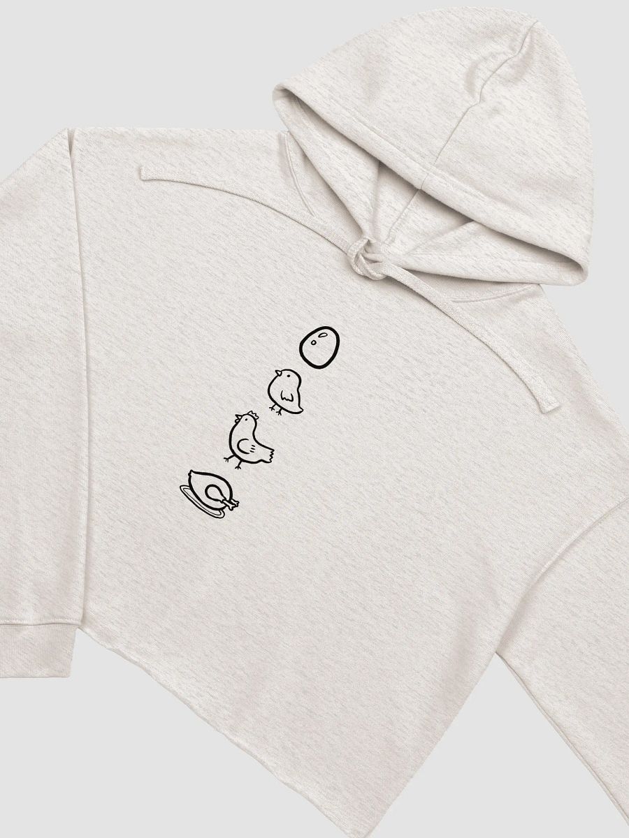 From Egg to Roast: Evolution Crop Hoodie product image (9)
