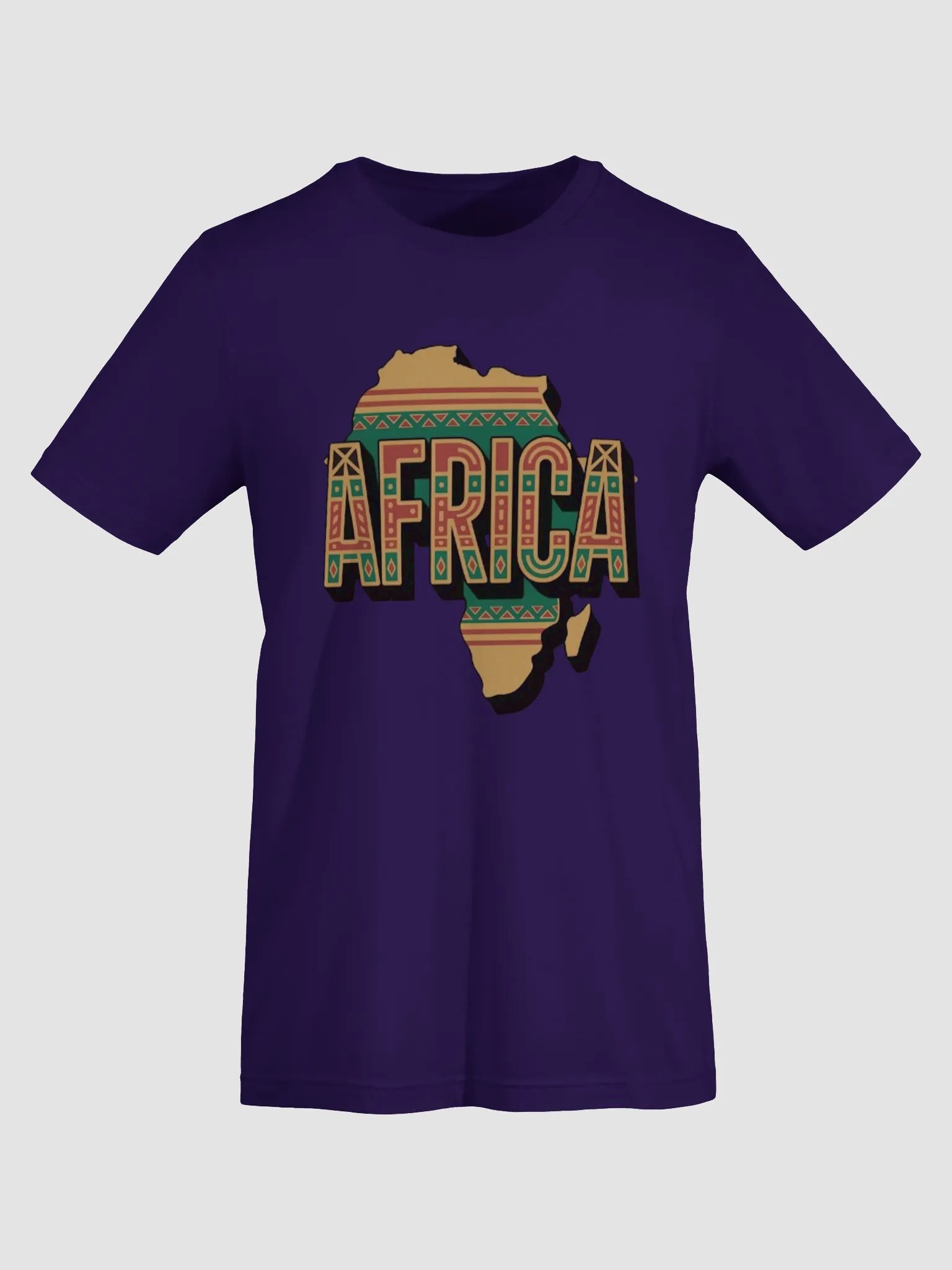 Africa Map of Africa Supersoft T-shirt product image (76)