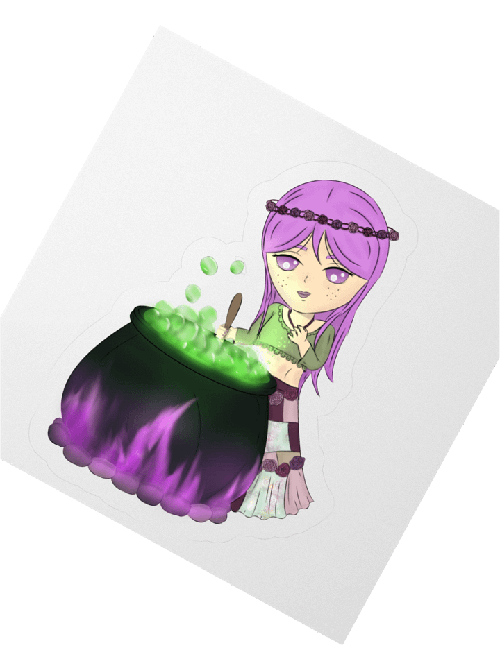 Kitchen Witch Riku | Sticker Set product image (6)