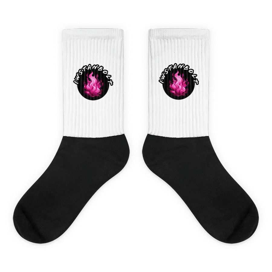 IwstanBolt Socks (Pink) product image (1)