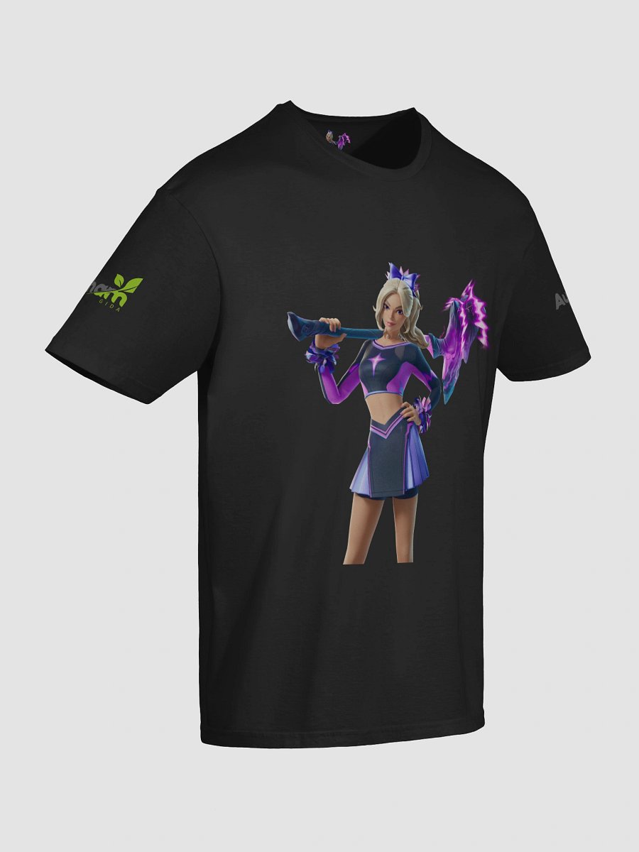 Glowing Axe Cheerleader T-Shirt product image (10)